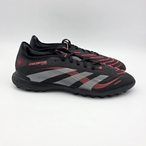 Adidas Predator 24 Pro TF 'Stealth Victory Pack' Soccer Shoes JI2057 Mens Size 8